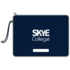 Single Zip Folio Bag - Navy